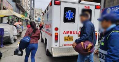 Peatón resulta herido en accidente de tránsito