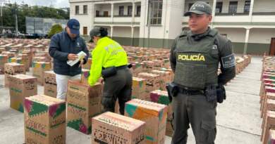 Más de 411 mil cajetillas de cigarrillos de contrabando fueron aprehendidas en Ipiales