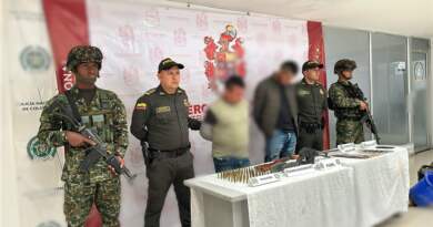 Incautan cocaína, bazuco y armas en operativo contra el narcotráfico Incautan cocaína, bazuco y armas en operativo contra el narcotráfico