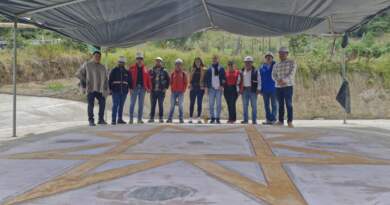 Inauguración de placa huella impulsará el tránsito y desarrollo rural