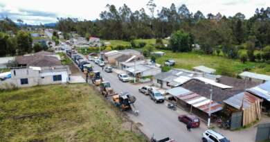 Alcalde de Cumbal confirma inicio de obras para culminar pavimentación Alcalde de Cumbal confirma inicio de obras para culminar pavimentación