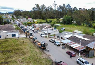 Alcalde de Cumbal confirma inicio de obras para culminar pavimentación Alcalde de Cumbal confirma inicio de obras para culminar pavimentación