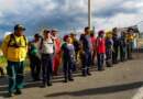 Bomberos se movilizan a Santa Cruz de Guachavez para apoyar control de incendios