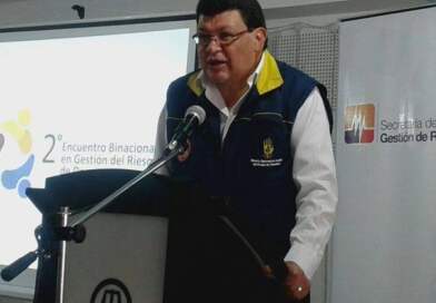 Fernando Jácome entrega balance de 32 años de trabajo en la gestión del riesgo Fernando Jácome entrega balance de 32 años de trabajo en la gestión del riesgo