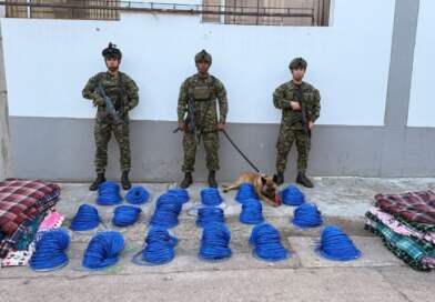 Incautan 3.725 metros de cordón detonante e impide escalada terrorista